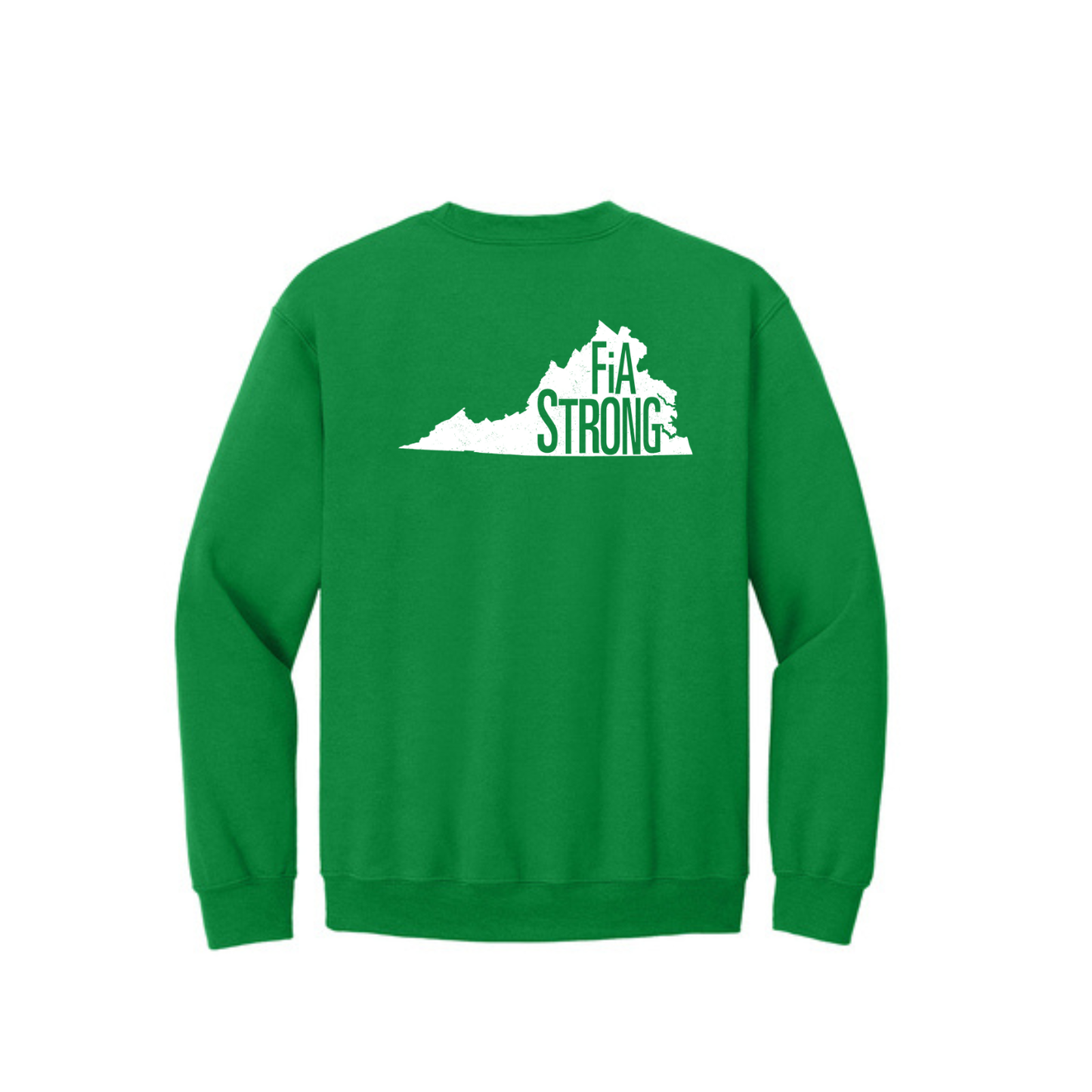Virginia Strong - Gildan Heavy Blend Crewneck Sweatshirt