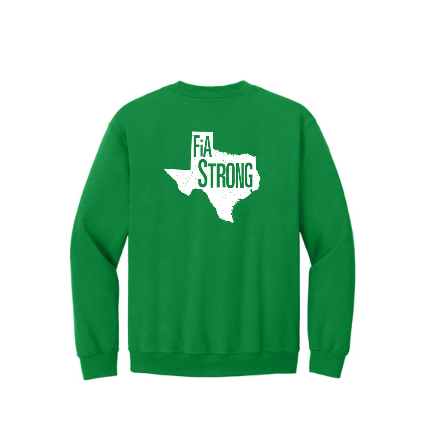 Texas Strong - Gildan Heavy Blend Crewneck Sweatshirt