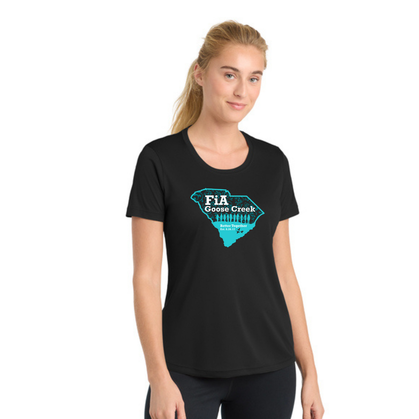 Why we FiA Goose Creek, SC - Sport Tek Crew Neck Short Sleeve Performance Tee