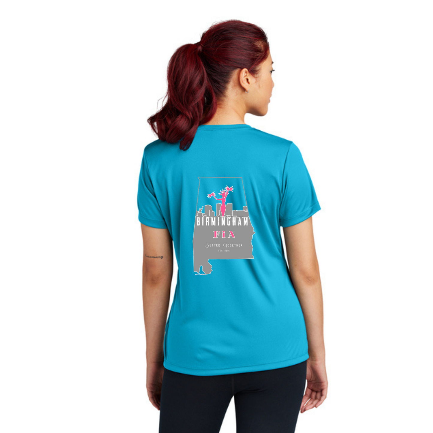 Birmingham, AL - NEON Sport Tek Crew Neck Short Sleeve Performance Tee