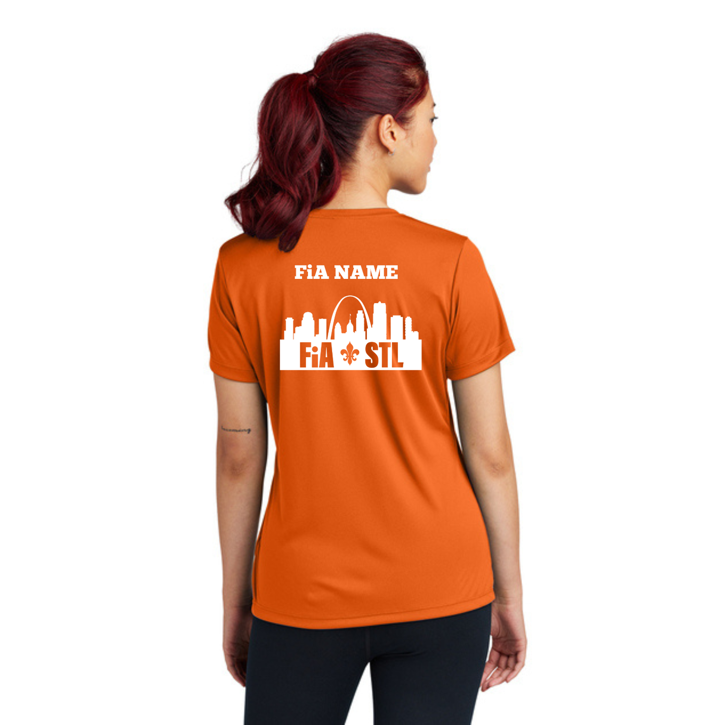 St. Louis, MO - PERSONALIZED Sport Tek Crew Neck Short Sleeve Performance Tee