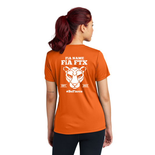 FTX, TX - PERSONALIZED Sport Tek Crew Neck Short Sleeve Performance Tee
