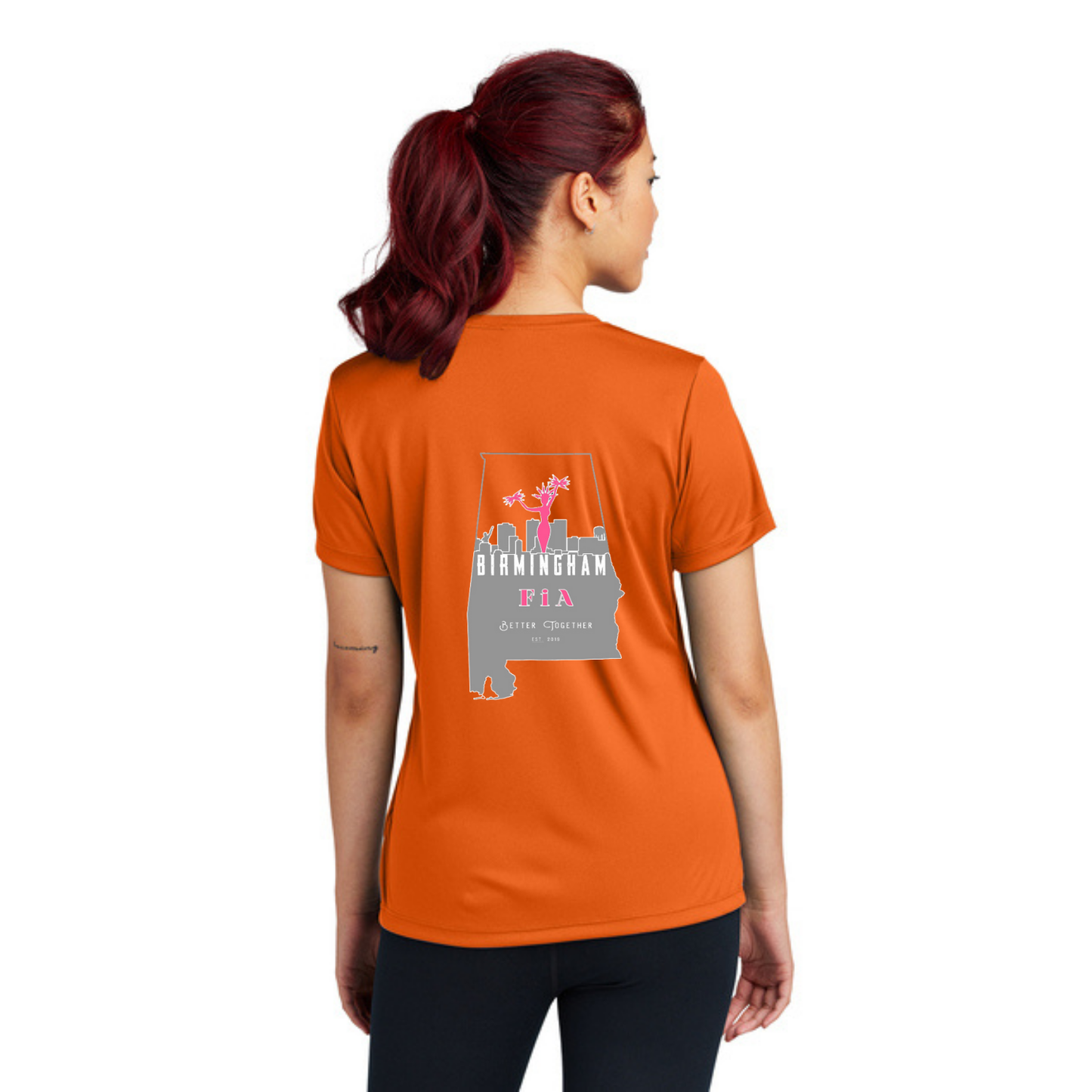 Birmingham, AL - Sport Tek Crew Neck Short Sleeve Performance Tee