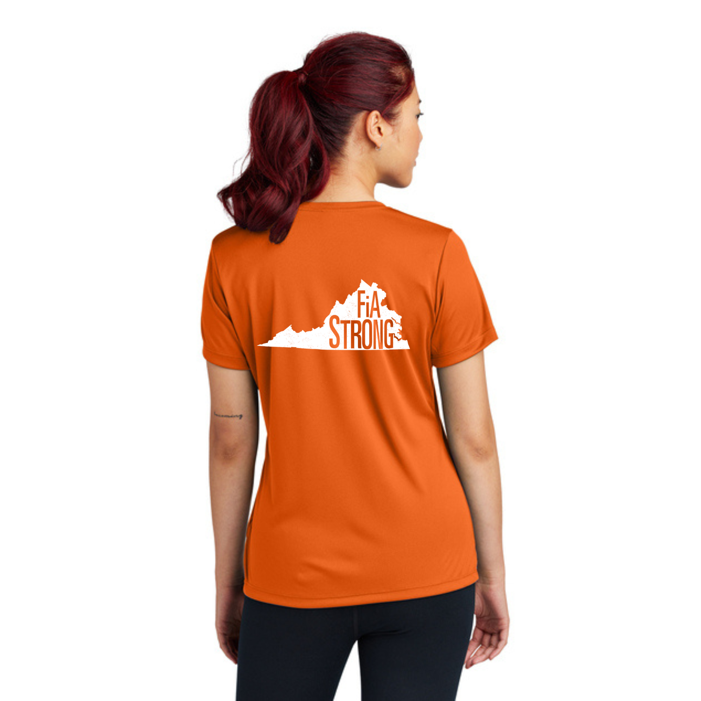 Virginia Strong - Sport Tek Crew Neck Short Sleeve Performance Tee