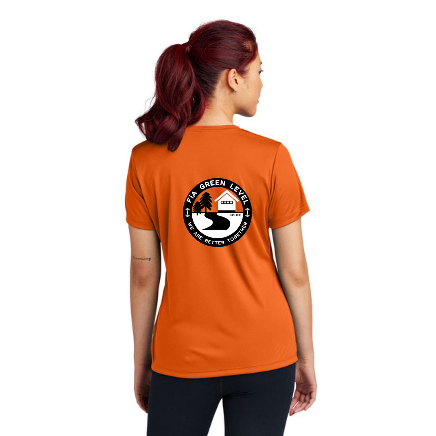 Green Level, NC - Sport Tek Crew Neck Short Sleeve Performance Tee