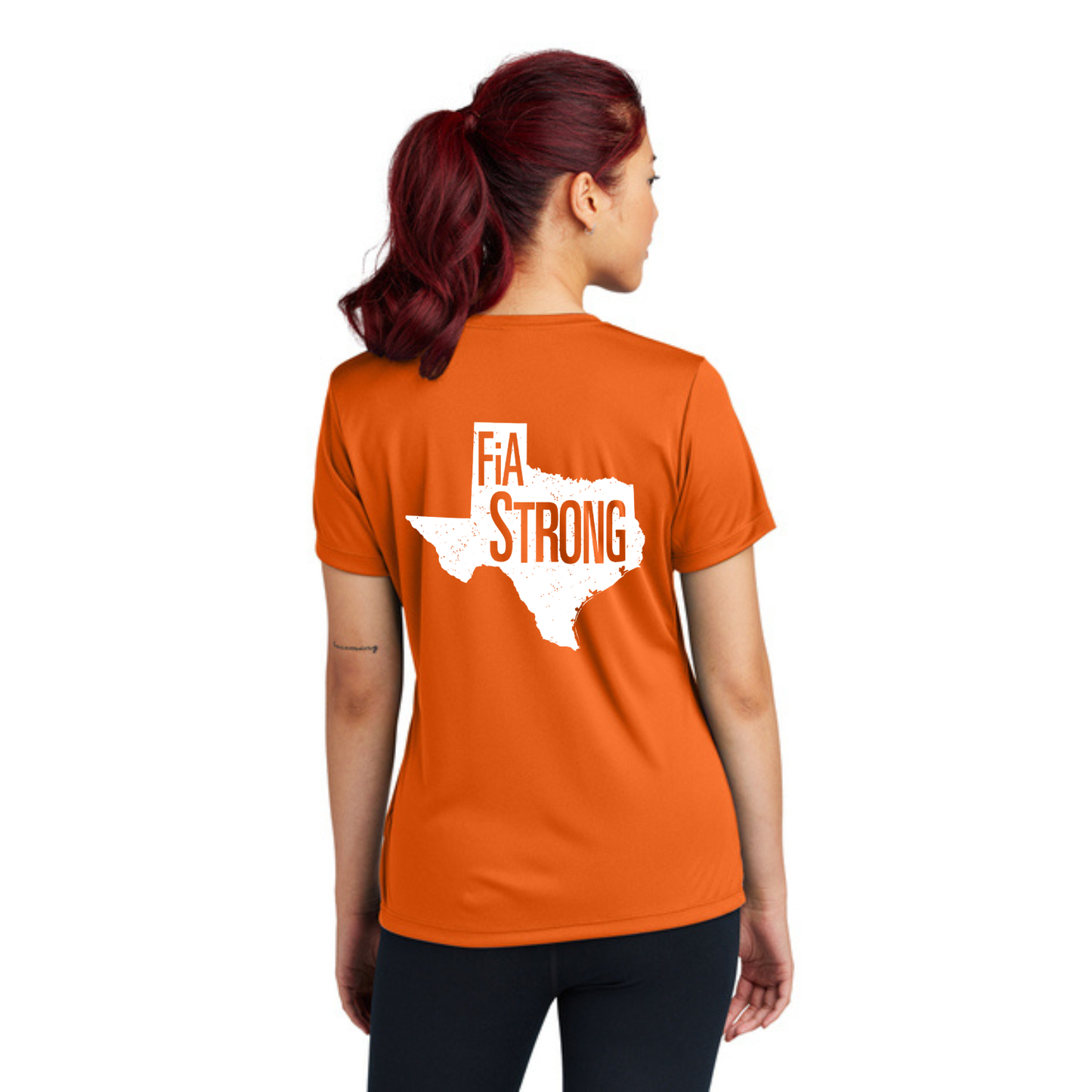 Texas Strong - Sport Tek Crew Neck Short Sleeve Performance Tee