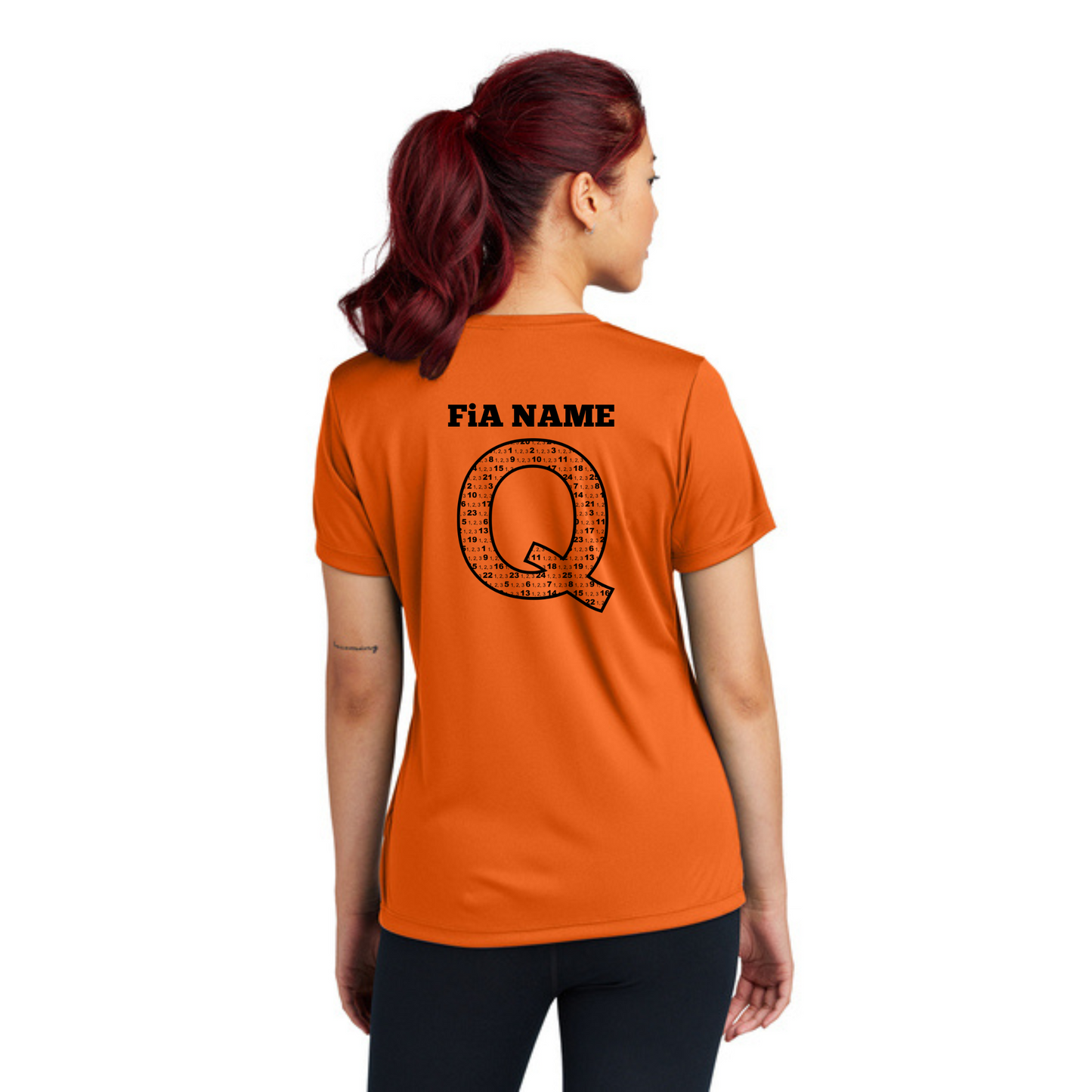 Q Shirt - PERSONALIZED Sport Tek Short Sleeve Performance Tee
