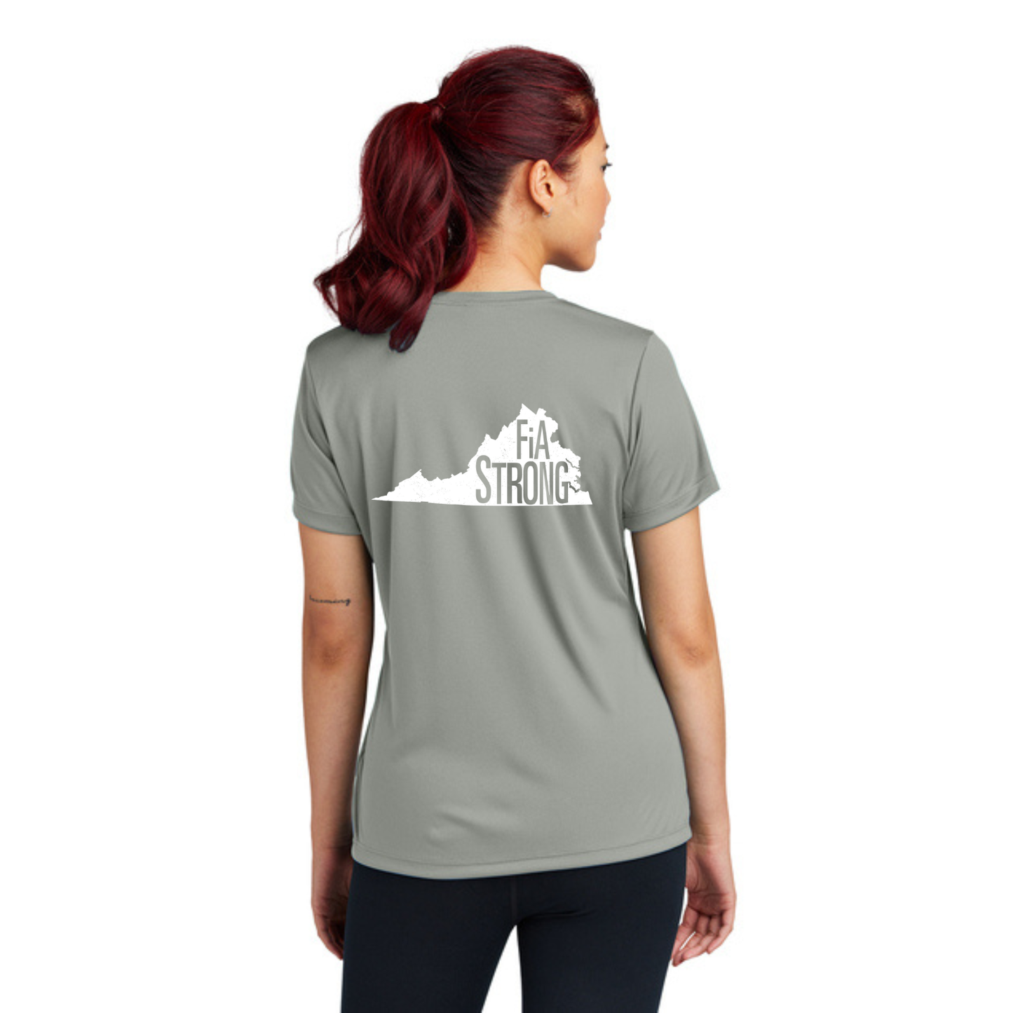 Virginia Strong - Sport Tek Crew Neck Short Sleeve Performance Tee