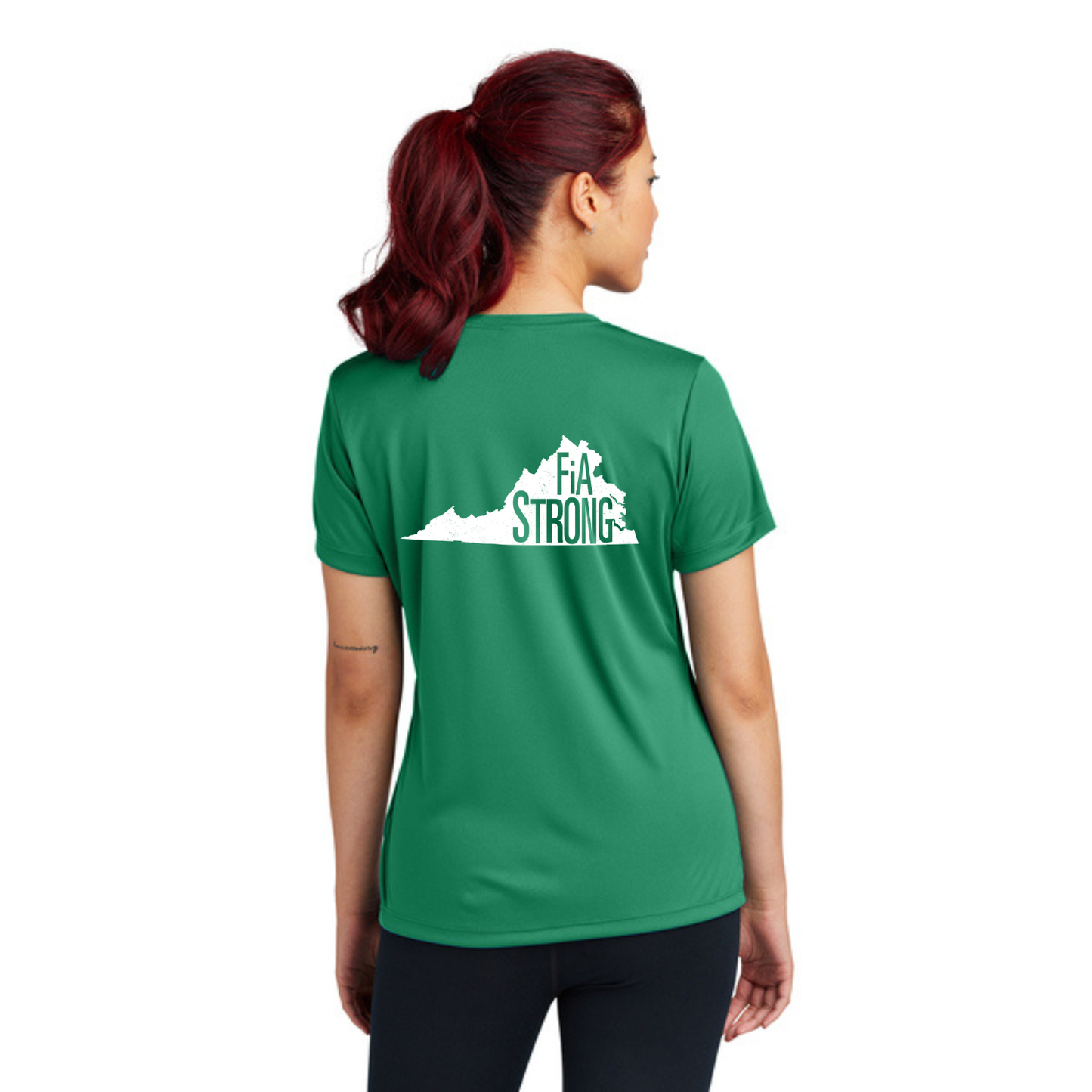 Virginia Strong - Sport Tek Crew Neck Short Sleeve Performance Tee