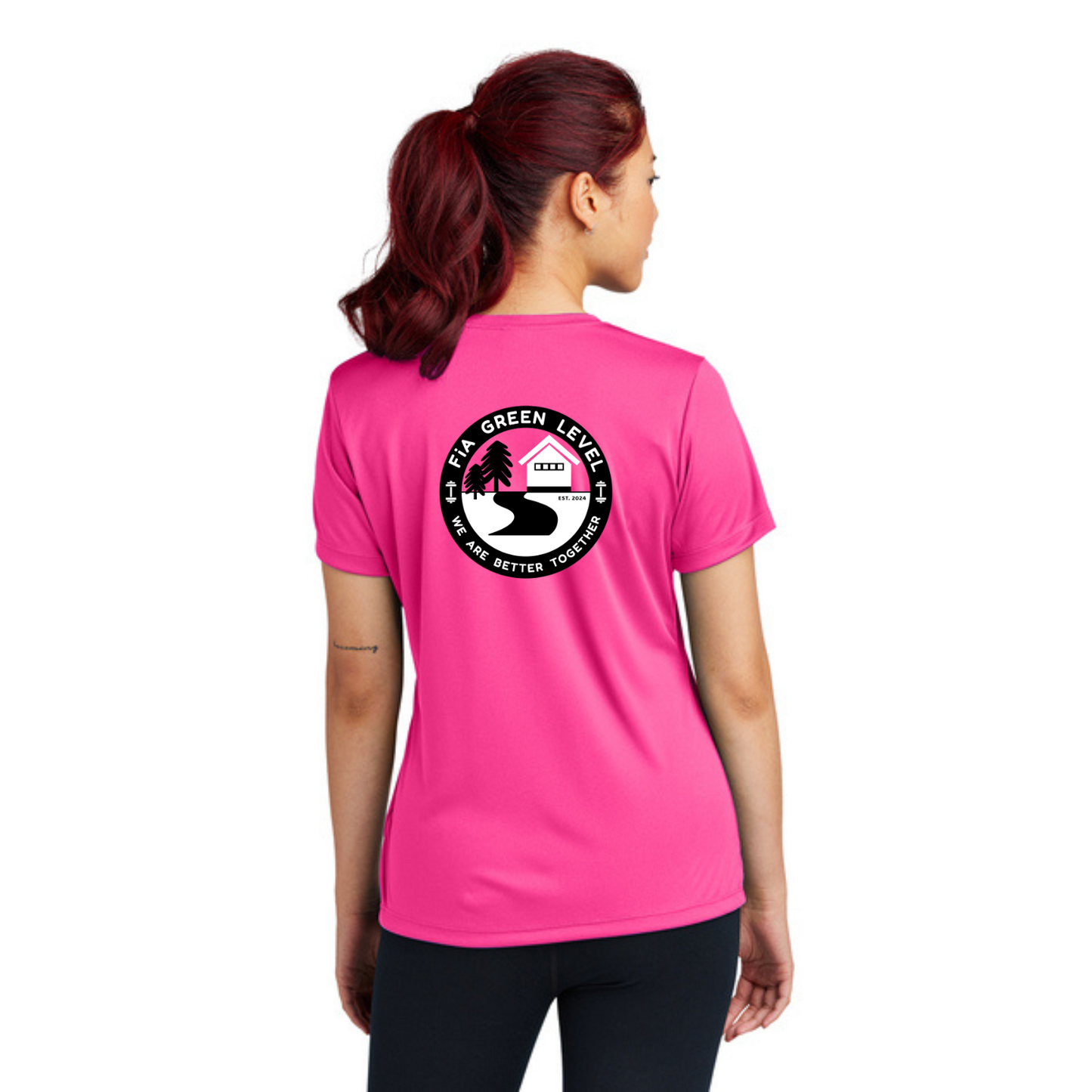 Green Level, NC - NEON Sport Tek Crew Neck Short Sleeve Performance Tee