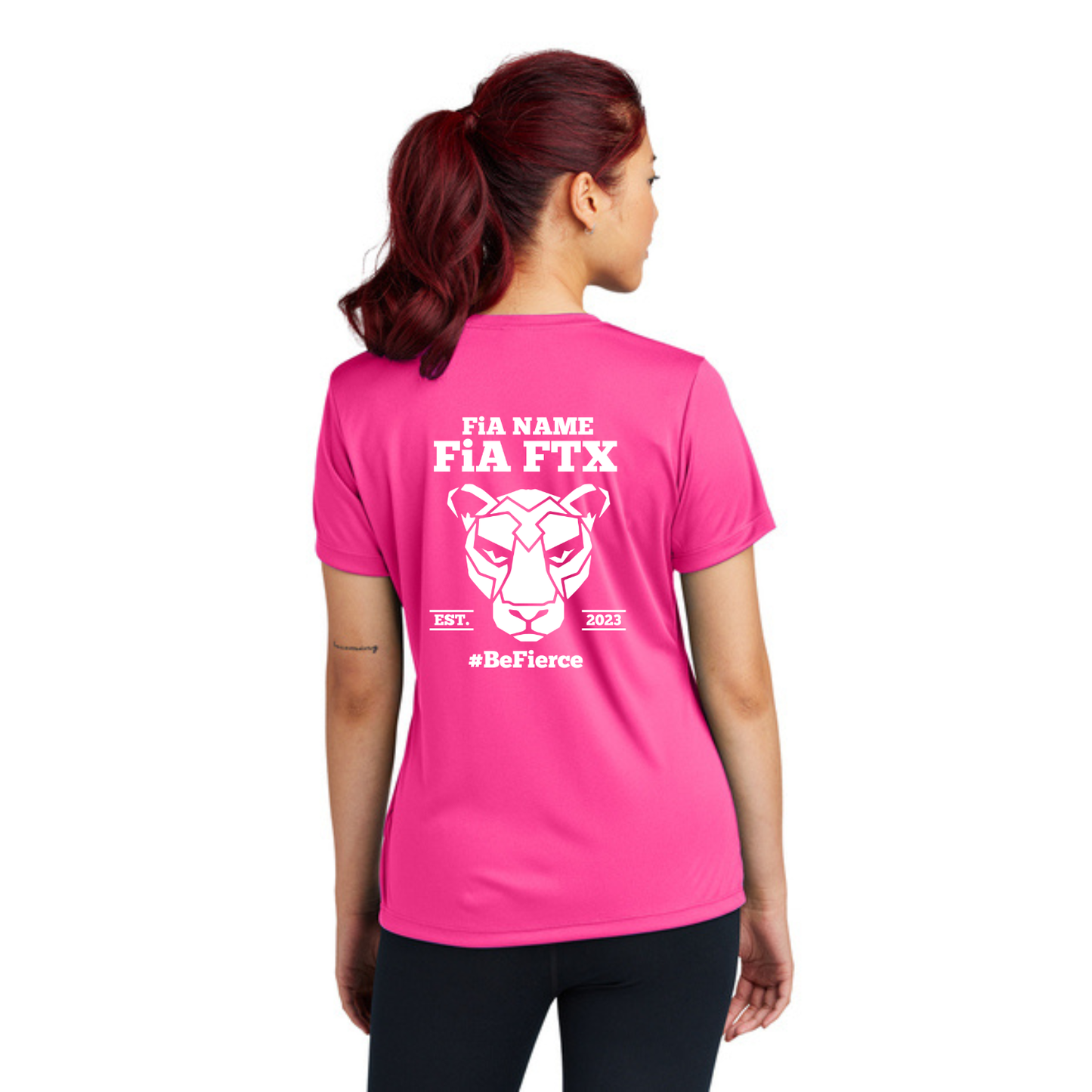 FTX, TX - PERSONALIZED Sport Tek Crew Neck Short Sleeve Performance Tee