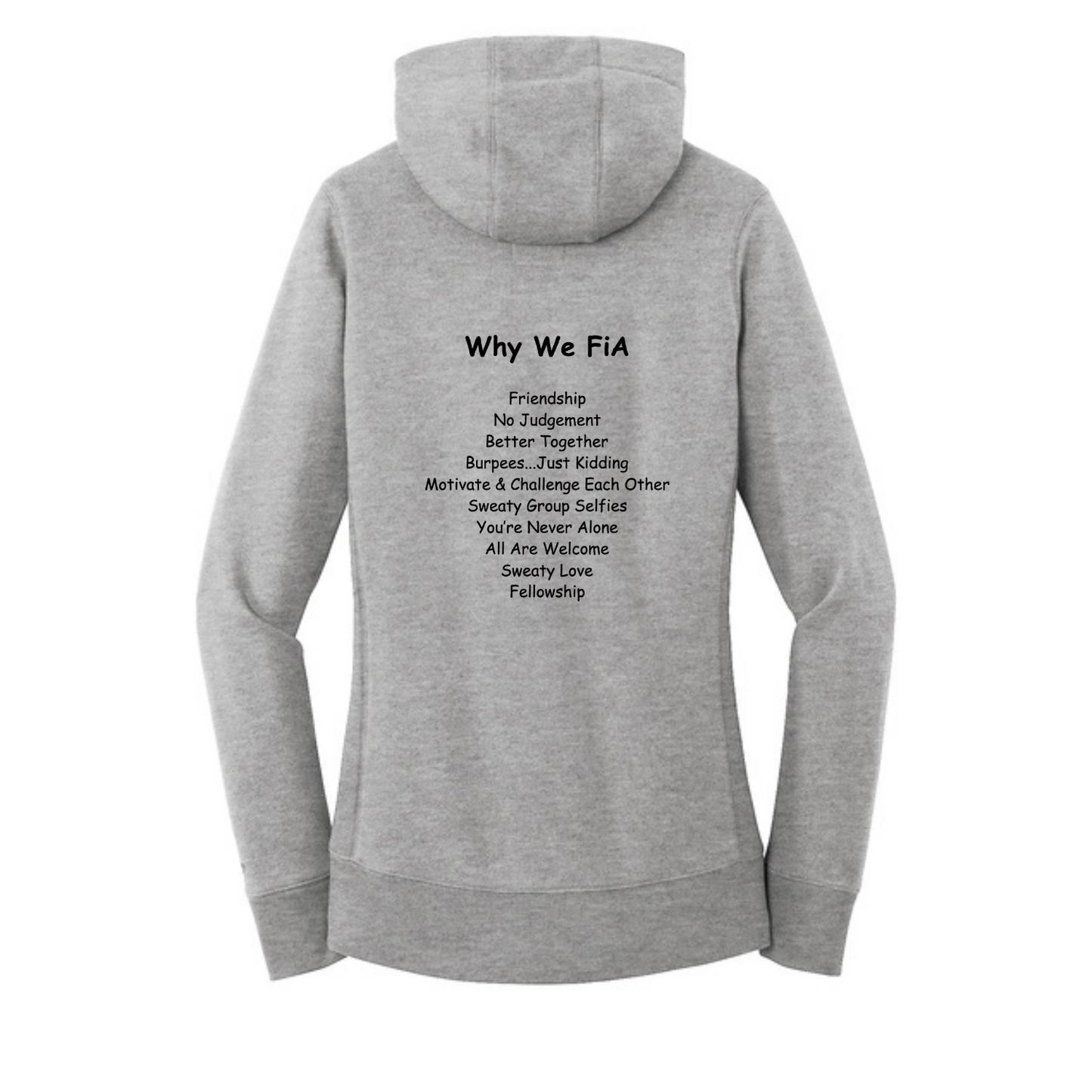 Why we FiA Goose Creek, SC - New Era Women's French Terry Pullover Hoodie