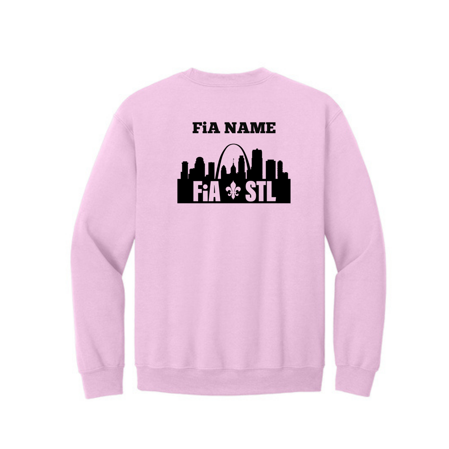 St. Louis, MO - PERSONALIZED Gildan Heavy Blend Crewneck Sweatshirt