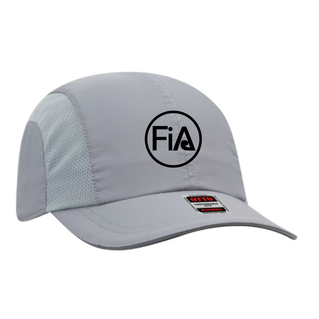 Embroidered OTTO Reflective 6 Panel Running Cap