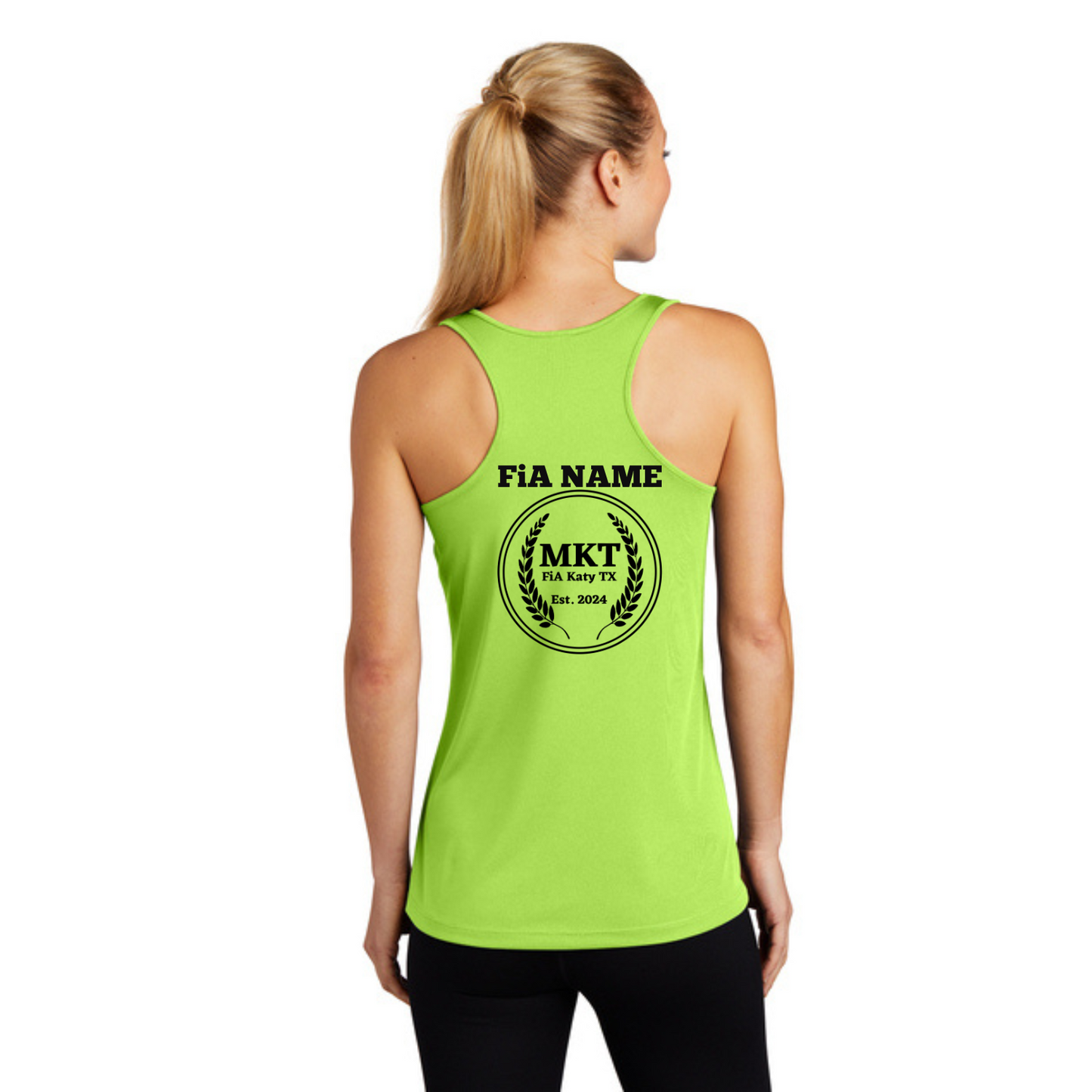 MKT, TX - PERSONALIZED Sport Tek Racerback Tank
