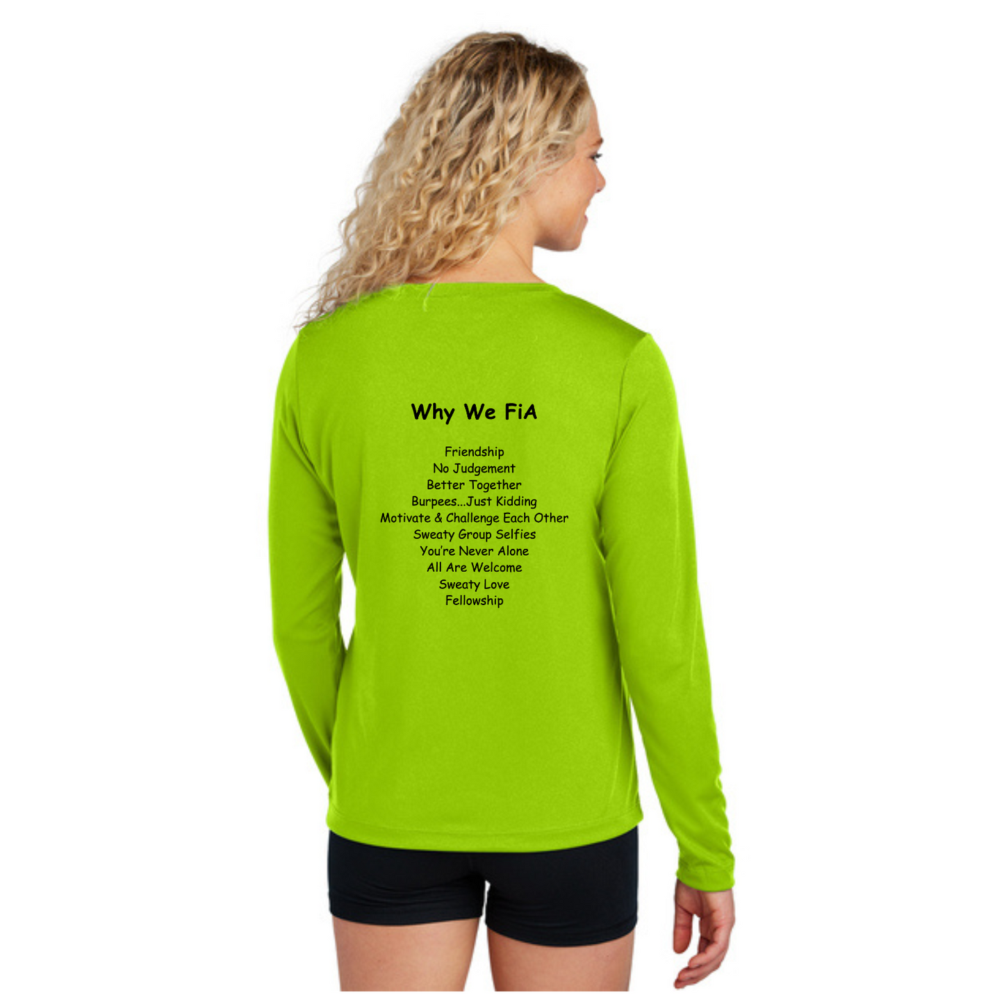 Why we FiA Goose Creek, SC - Sport Tek Long Sleeve Performance V-Neck Tee