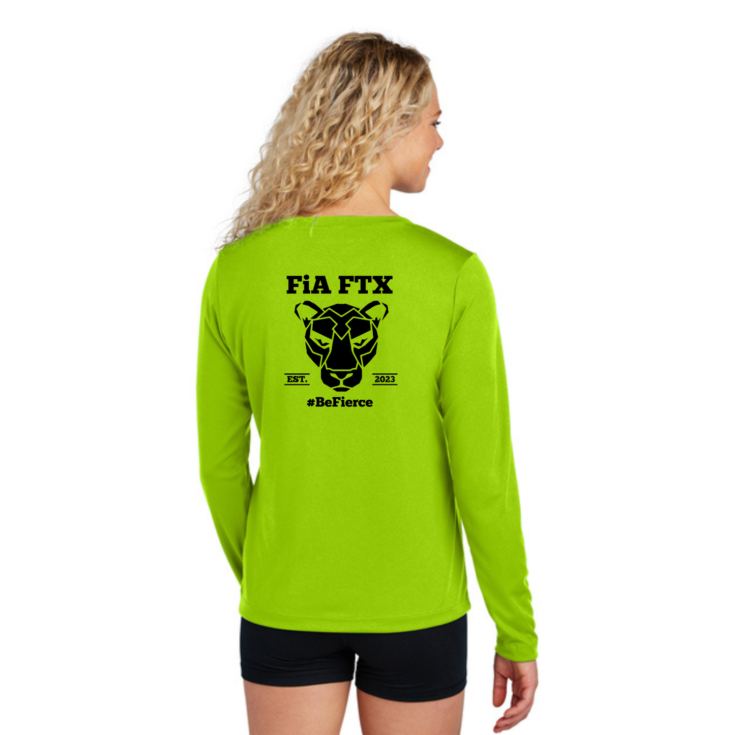 FTX, TX - Sport Tek Long Sleeve Performance V-Neck Tee