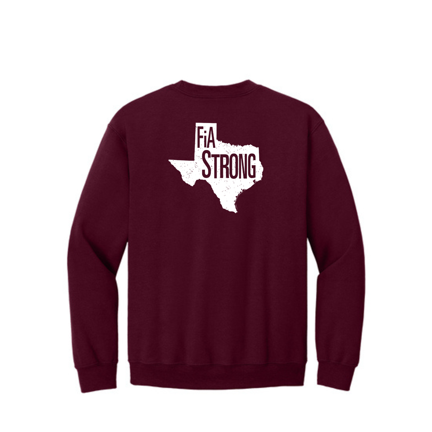 Texas Strong - Gildan Heavy Blend Crewneck Sweatshirt