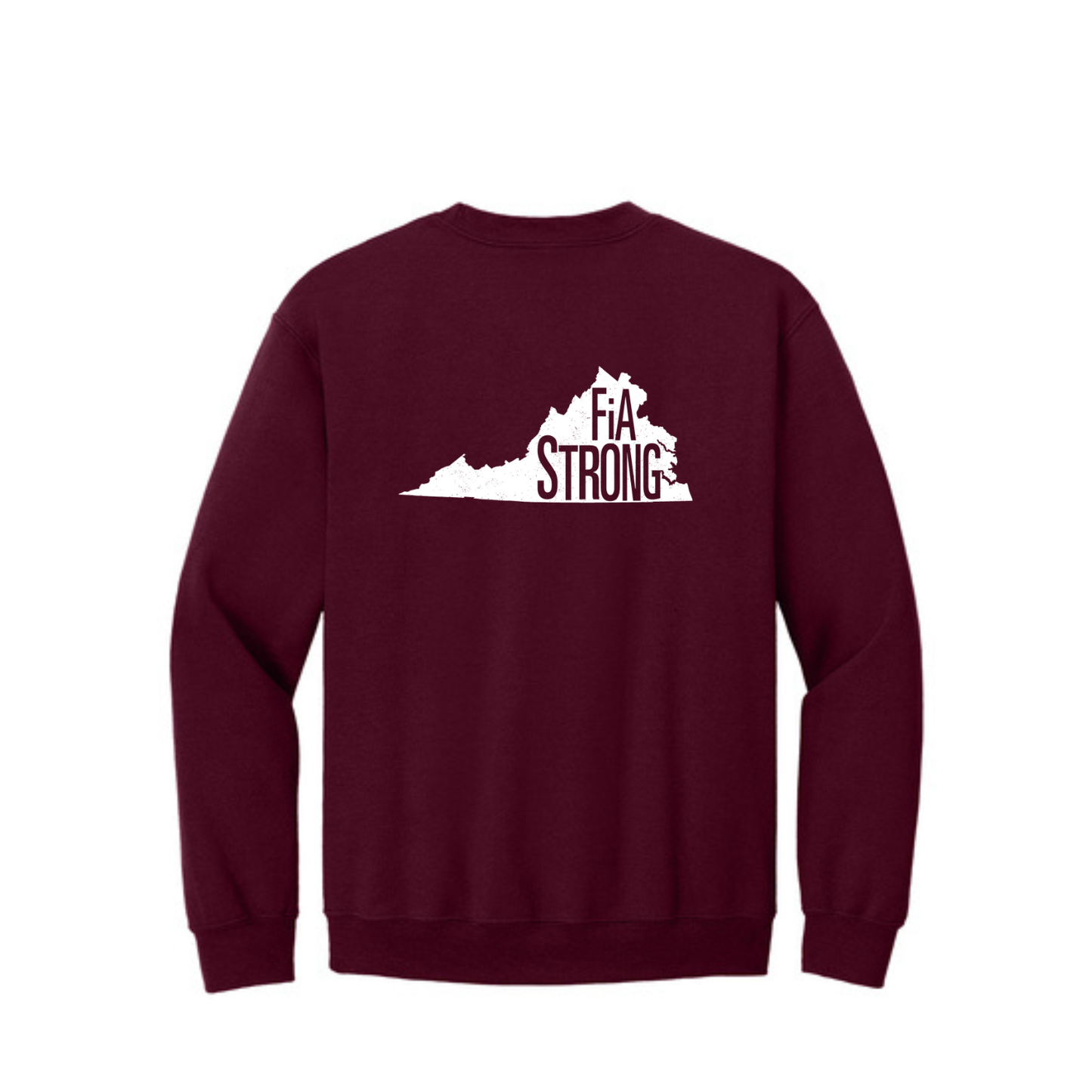 Virginia Strong - Gildan Heavy Blend Crewneck Sweatshirt