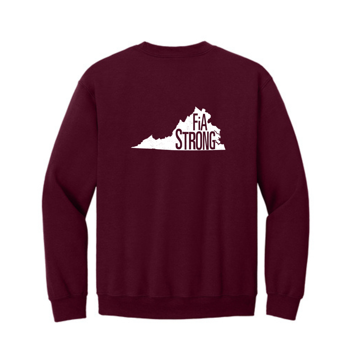 Virginia Strong - Gildan Heavy Blend Crewneck Sweatshirt