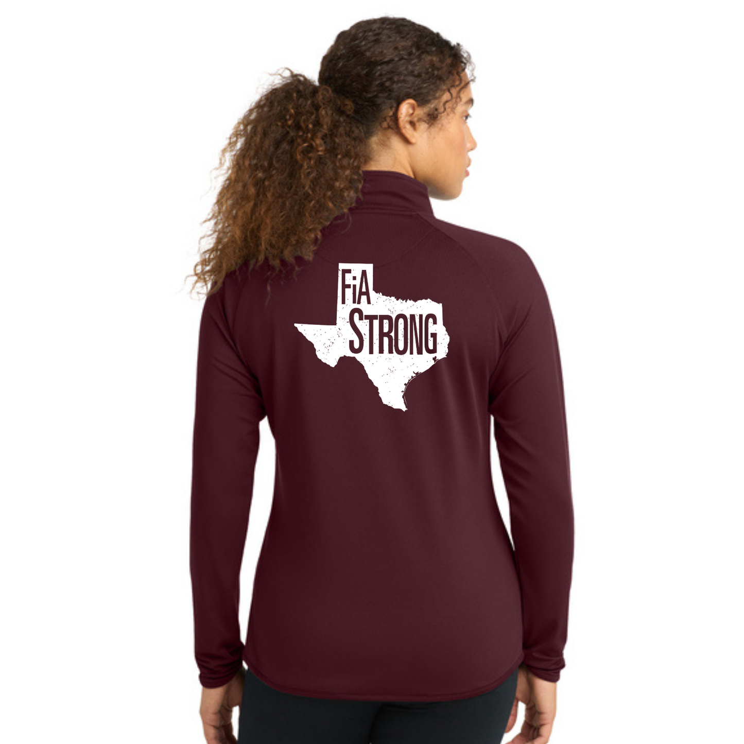 Texas Strong - Sport Tek Sport-Wick Stretch 1/4-Zip Pullover