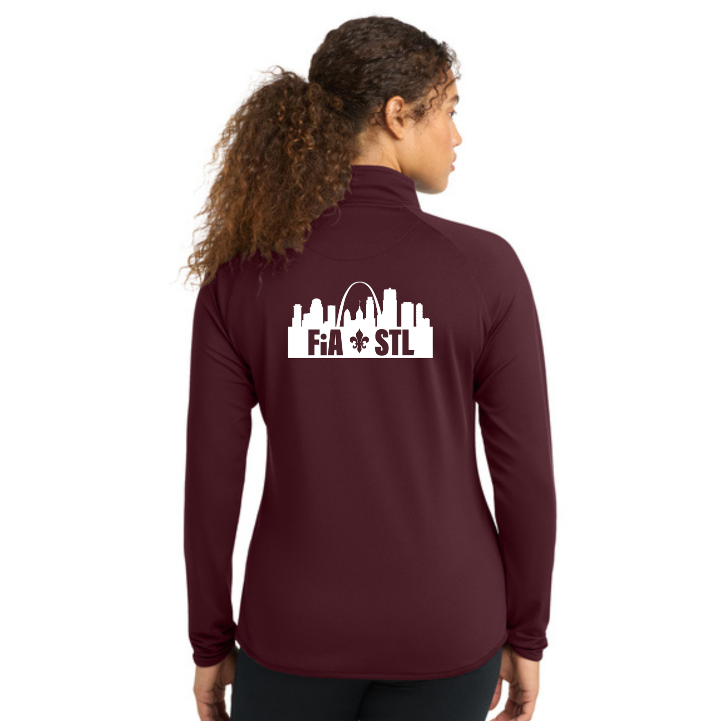 St. Louis, MO - Sport Tek Sport-Wick Stretch 1/4-Zip Pullover