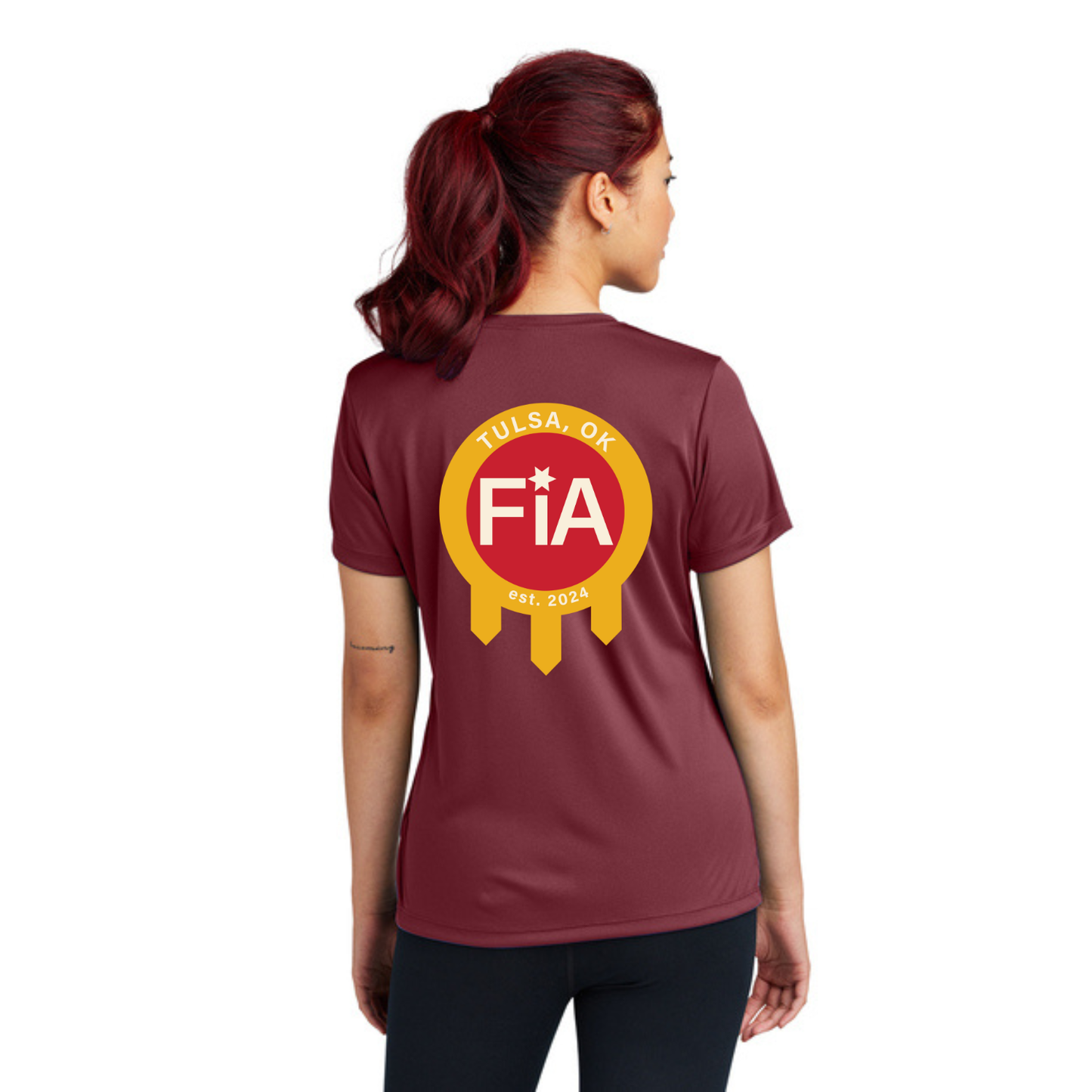 Tulsa, OK - Sport Tek Crew Neck Short Sleeve Performance Tee