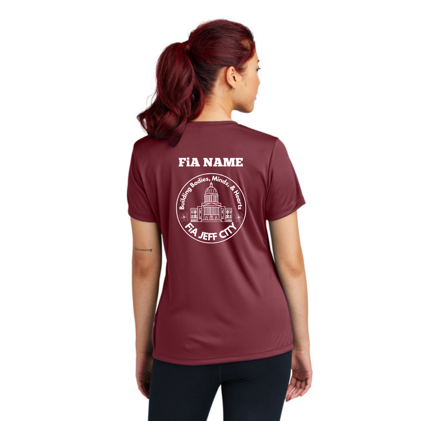 Jeff City - PERSONALIZED Crew Neck Competitor Tee