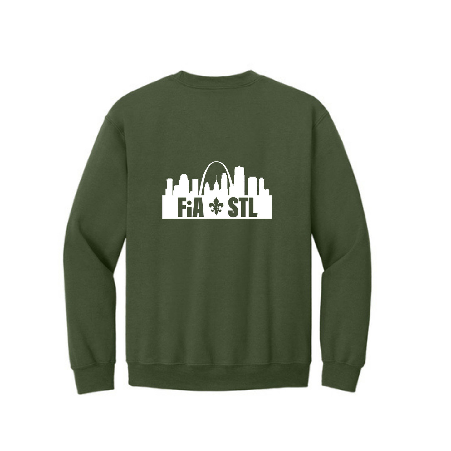 St. Louis, MO - Gildan Heavy Blend Crewneck Sweatshirt