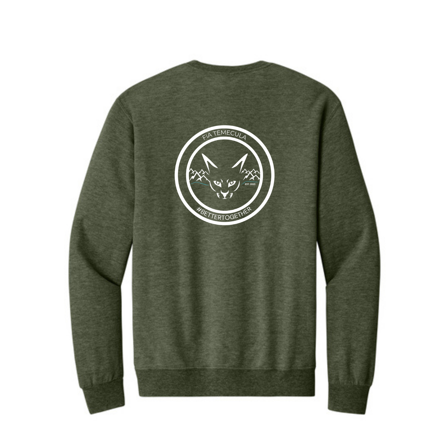Temecula, CA - Jerzees Ultimate Unisex CVC Ring Spun Crewneck Sweatshirt