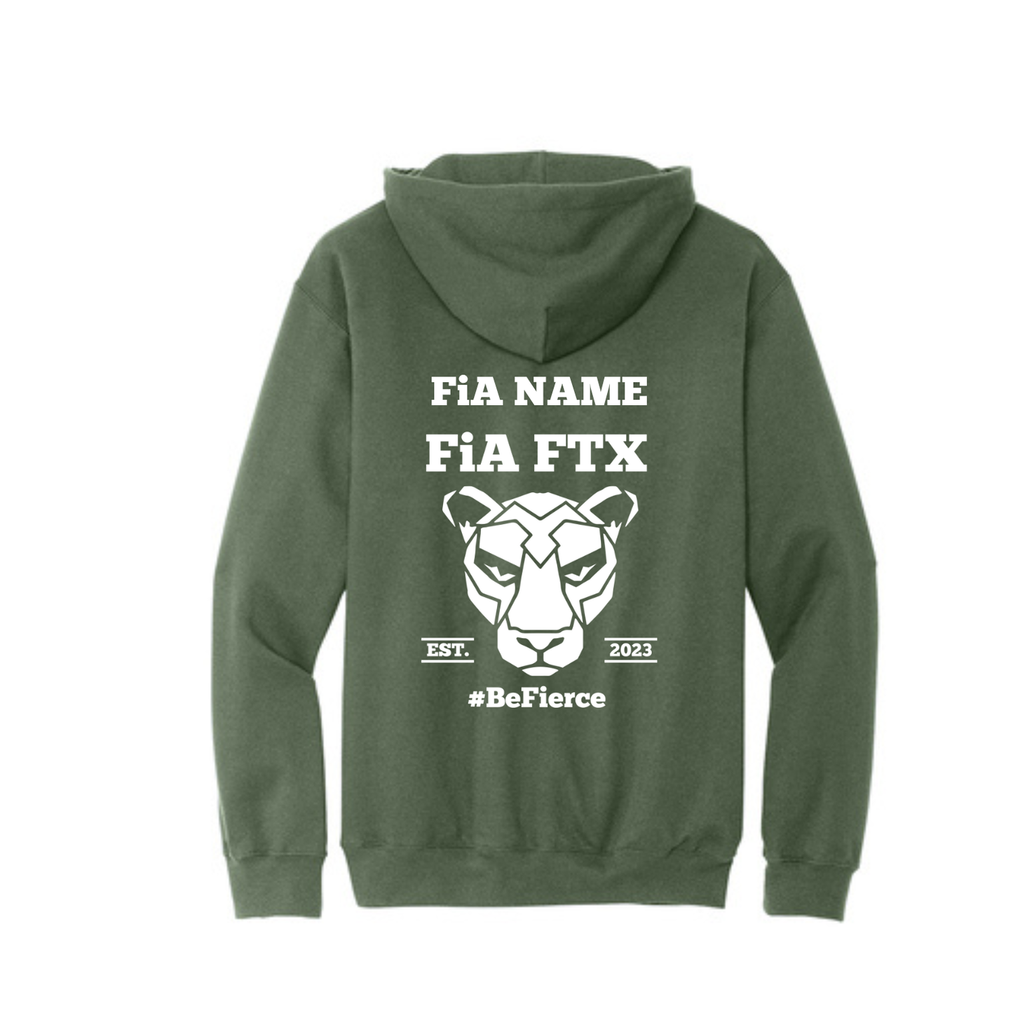 FTX, TX - PERSONALIZED Gildan Softstyle Midweight Pullover Hooded Sweatshirt