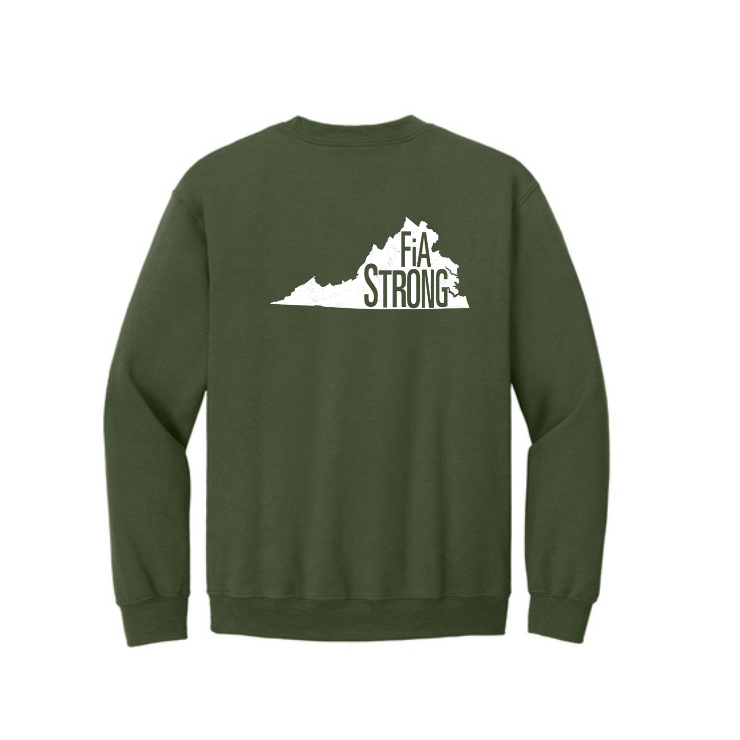 Virginia Strong - Gildan Heavy Blend Crewneck Sweatshirt