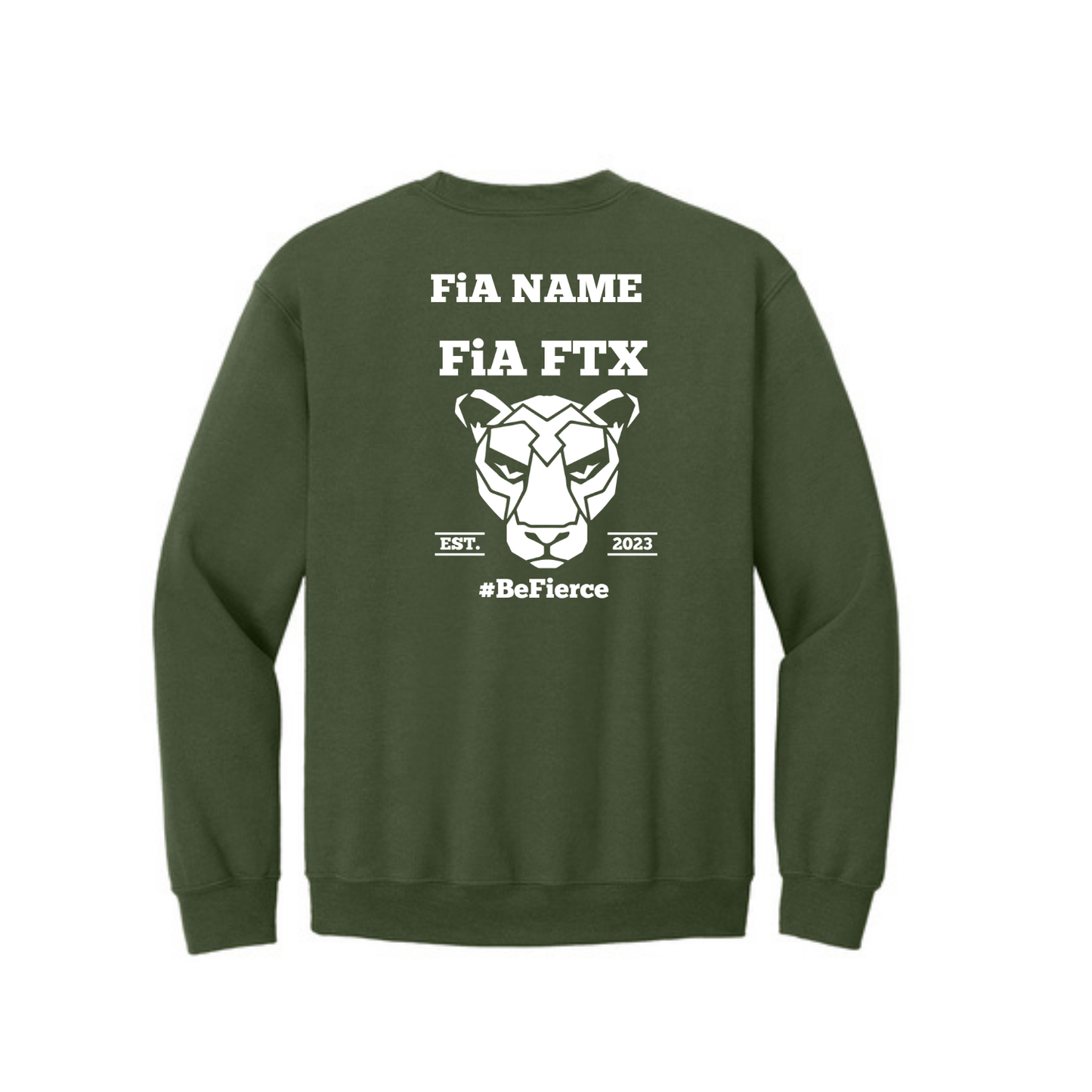 FTX, TX - PERSONALIZED Gildan Heavy Blend Crewneck Sweatshirt
