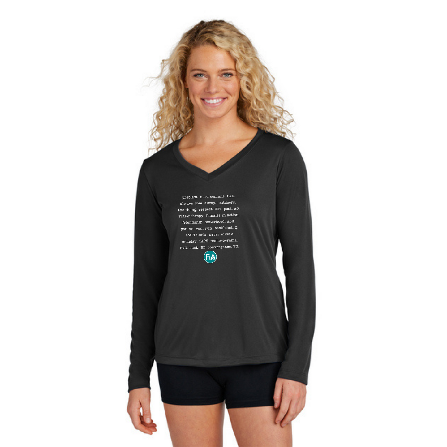 FiA Mode - Ladies Long Sleeve Performance Tee