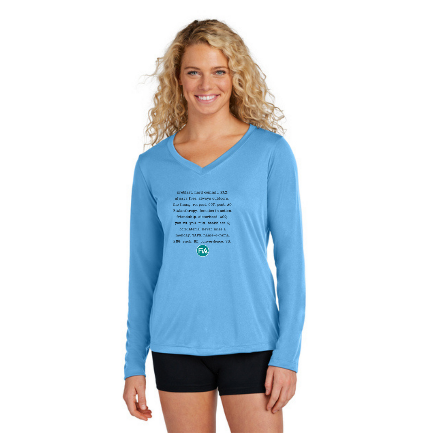 FiA Mode - Ladies Long Sleeve Performance Tee