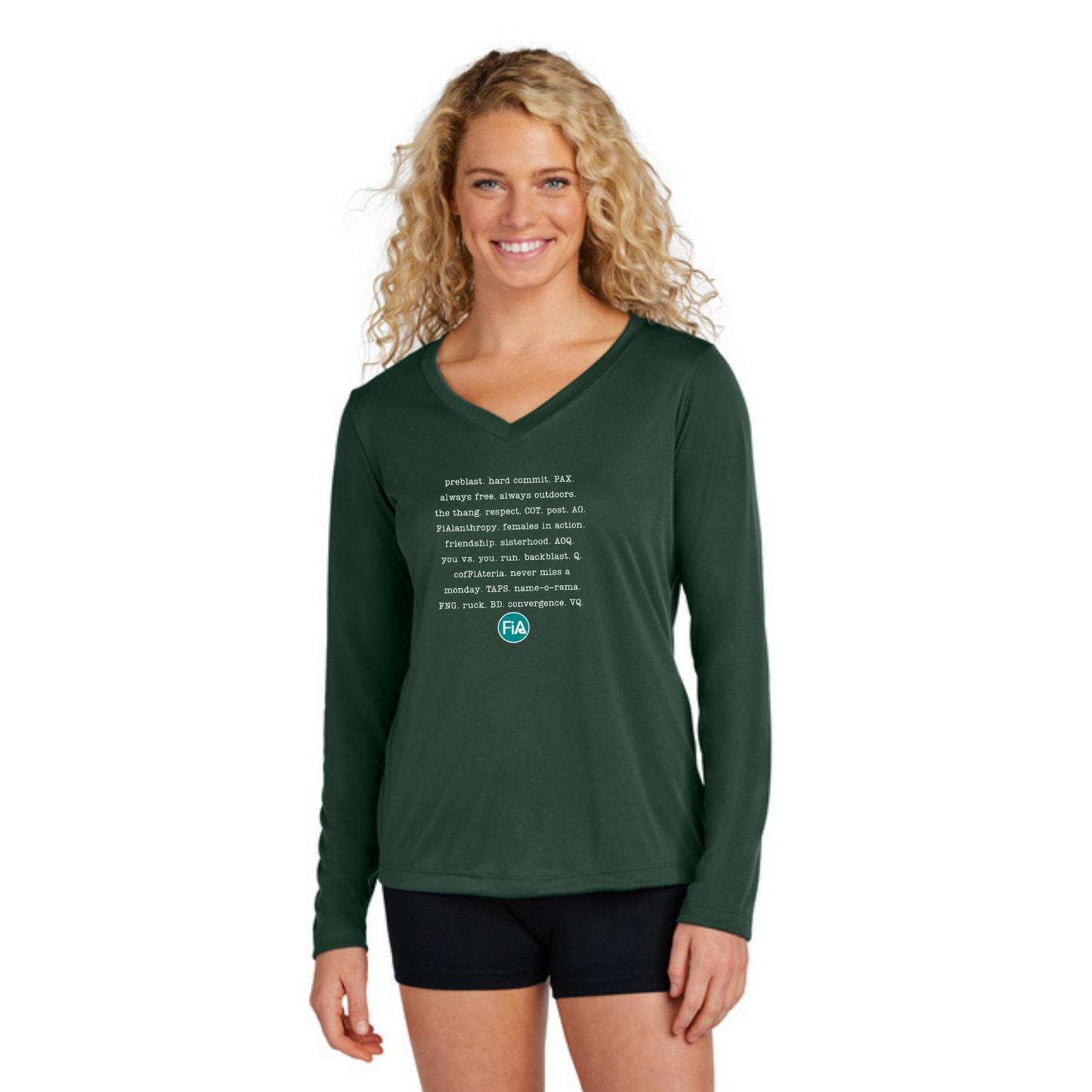 FiA Mode - Ladies Long Sleeve Performance Tee