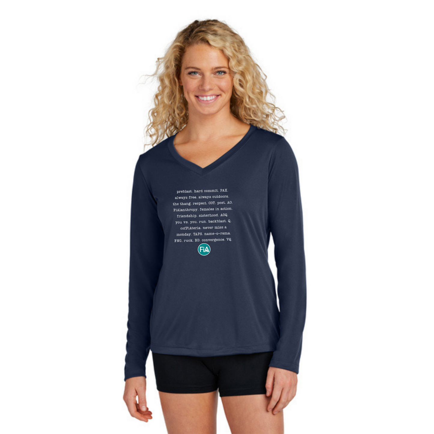 FiA Mode - Ladies Long Sleeve Performance Tee