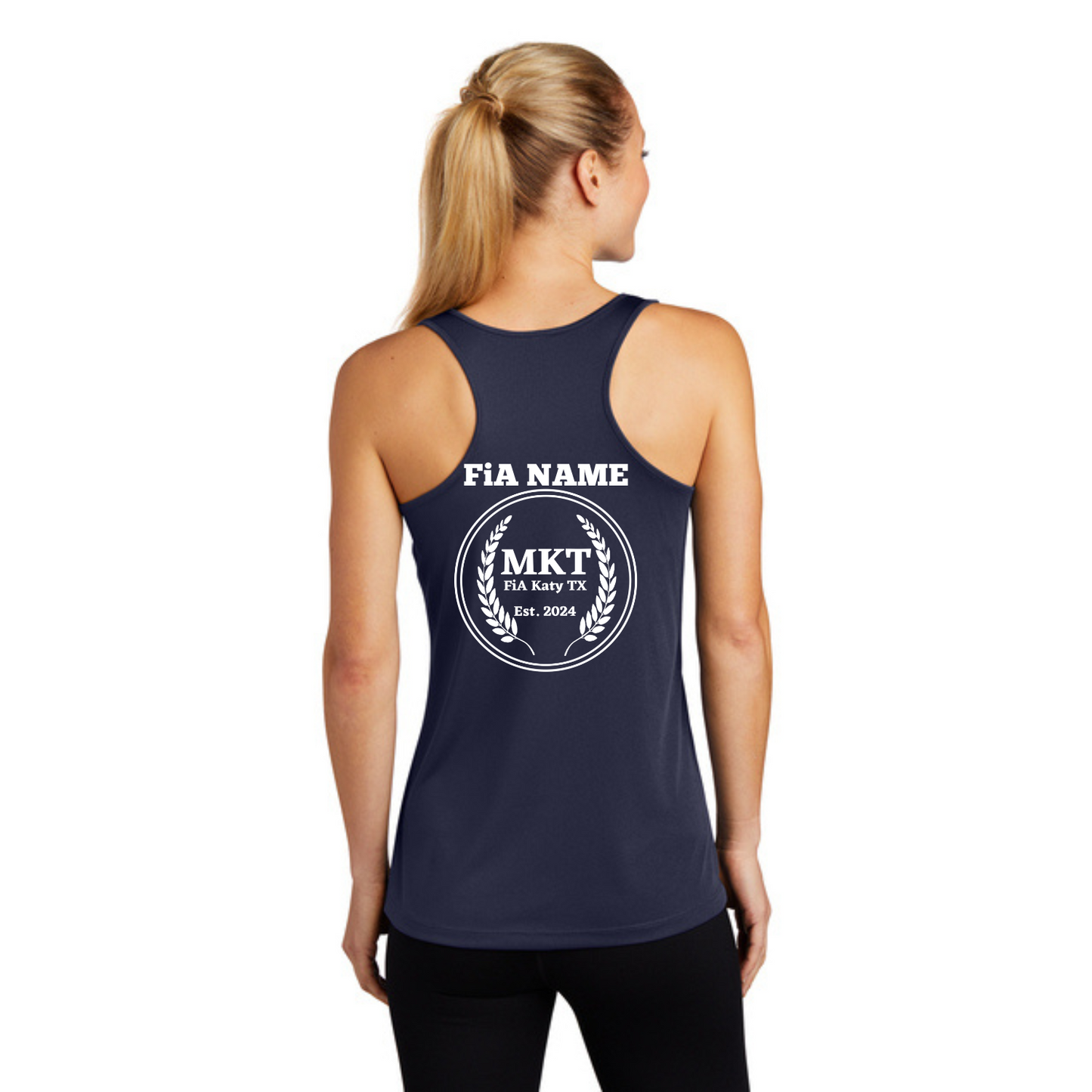 MKT, TX - PERSONALIZED Sport Tek Racerback Tank