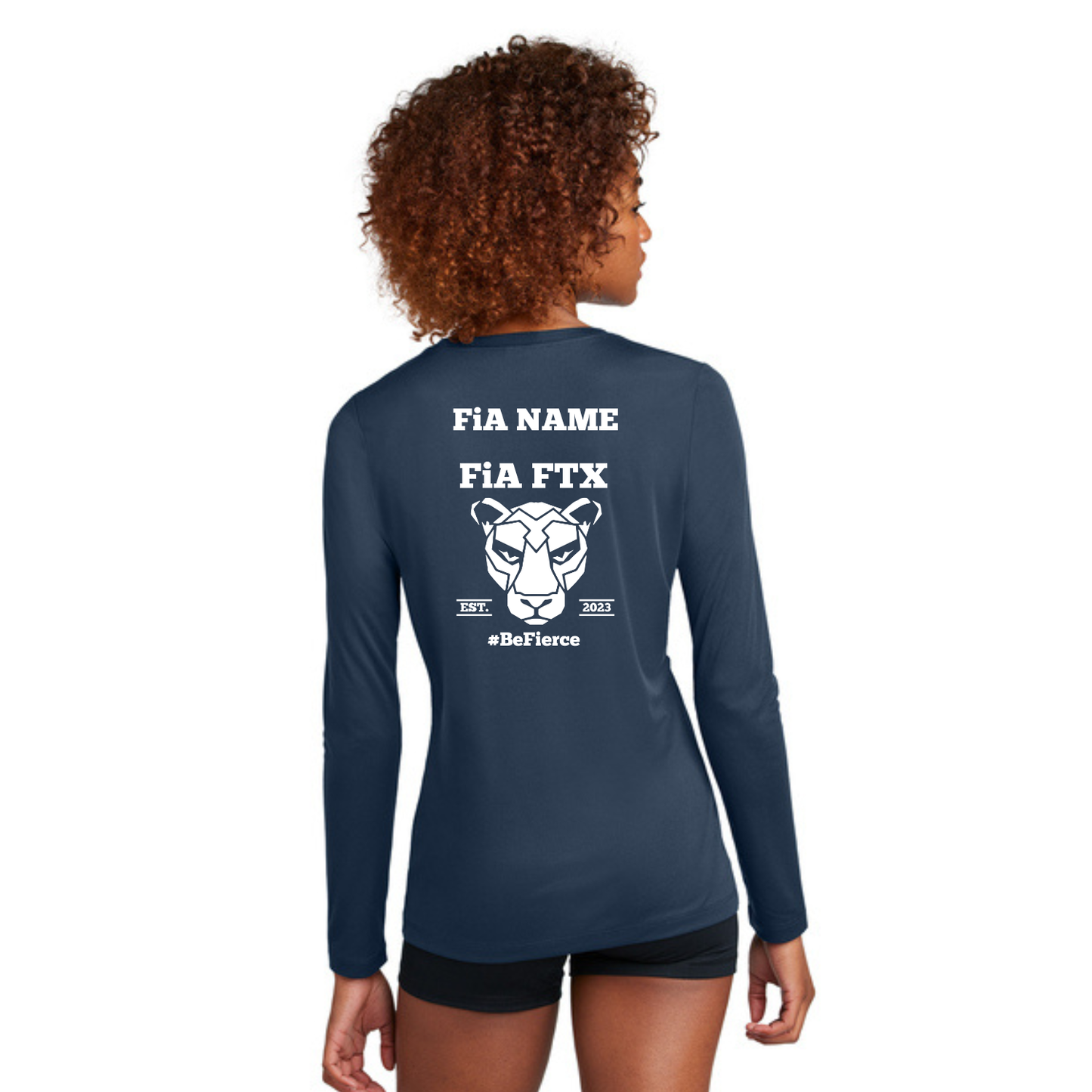 FTX, TX - PERSONALIZED Sport Tek Women's Posi-UV Pro Long Sleeve