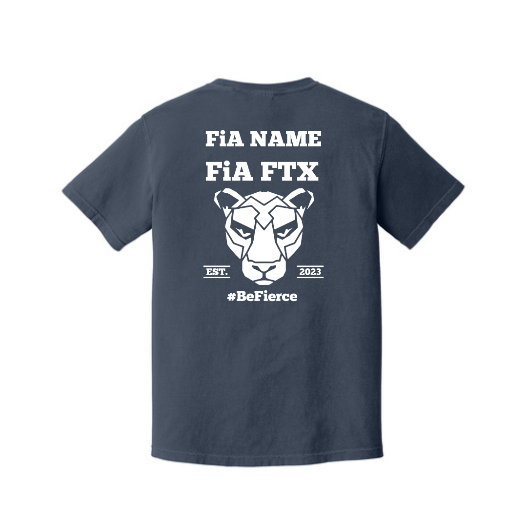 FTX, TX - PERSONALIZED Comfort Colors Heavyweight Ring Spun Tee