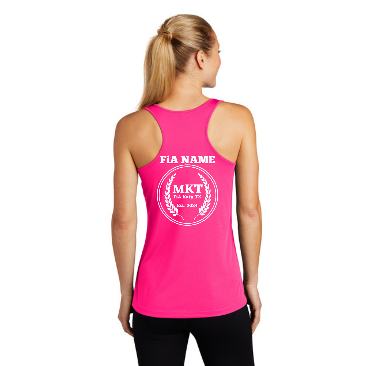 MKT, TX - PERSONALIZED Sport Tek Racerback Tank