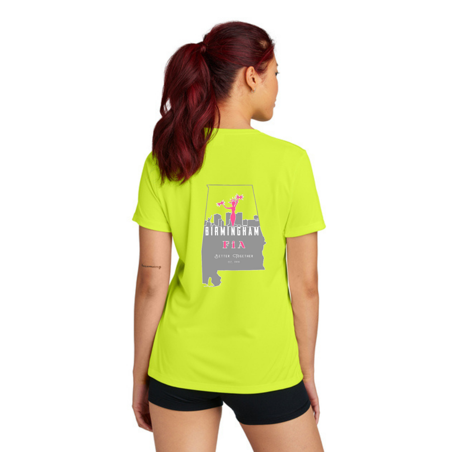 Birmingham, AL - NEON Sport Tek Crew Neck Short Sleeve Performance Tee