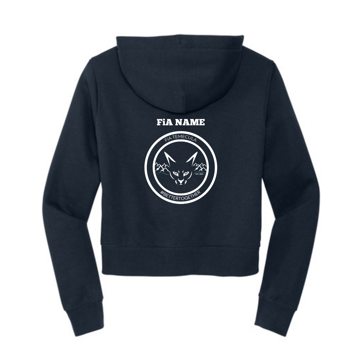Temecula, CA - PERSONALIZED District Women’s V.I.T. Fleece Full-Zip Hoodie