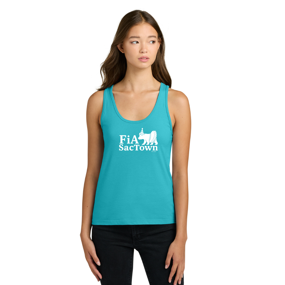 SacTown Anniversary - Next Level Women's Cotton Tank