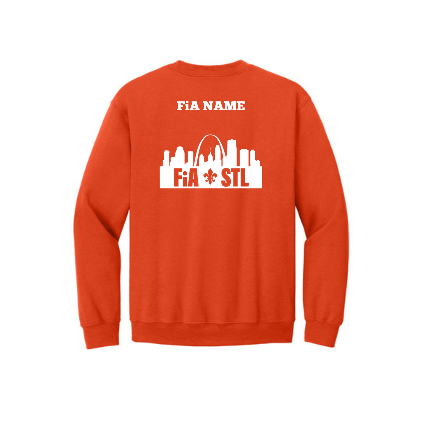 St. Louis, MO - PERSONALIZED Gildan Heavy Blend Crewneck Sweatshirt