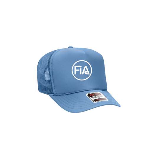 FiA - Printed BRIGHT Otto Foam Trucker Hat