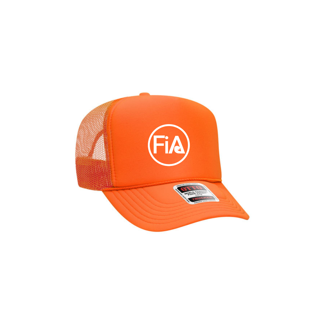 Printed BRIGHT Otto Foam Trucker Hat