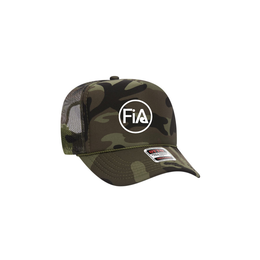 Printed Otto Foam Trucker Hat