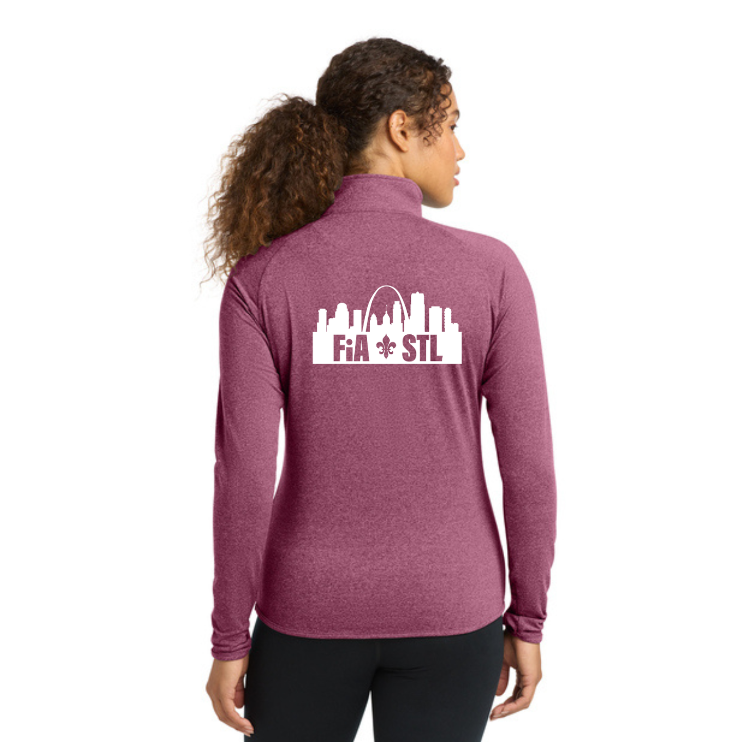 St. Louis, MO - Sport Tek Sport-Wick Stretch 1/4-Zip Pullover