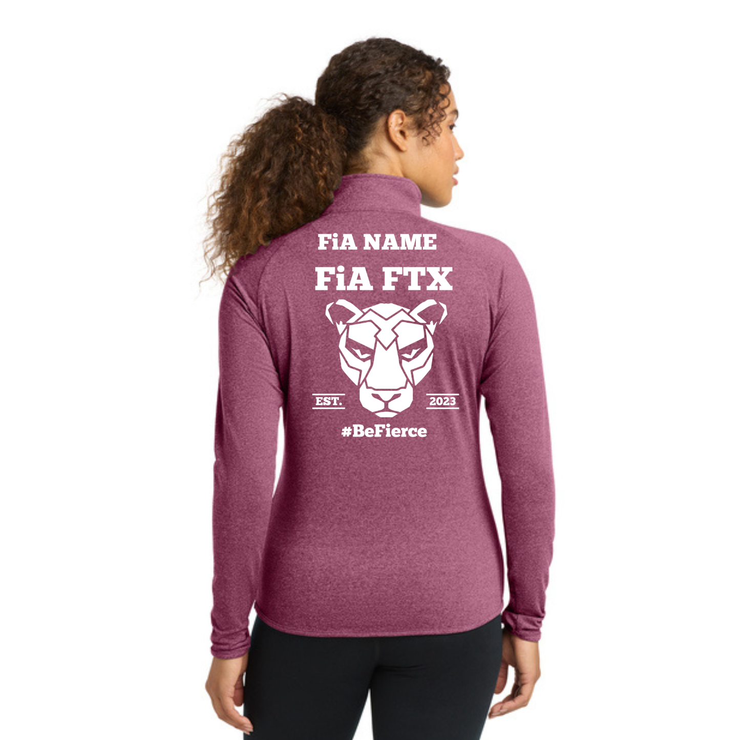 FTX, TX - PERSONALIZED Sport Tek Sport-Wick Stretch 1/4-Zip Pullover
